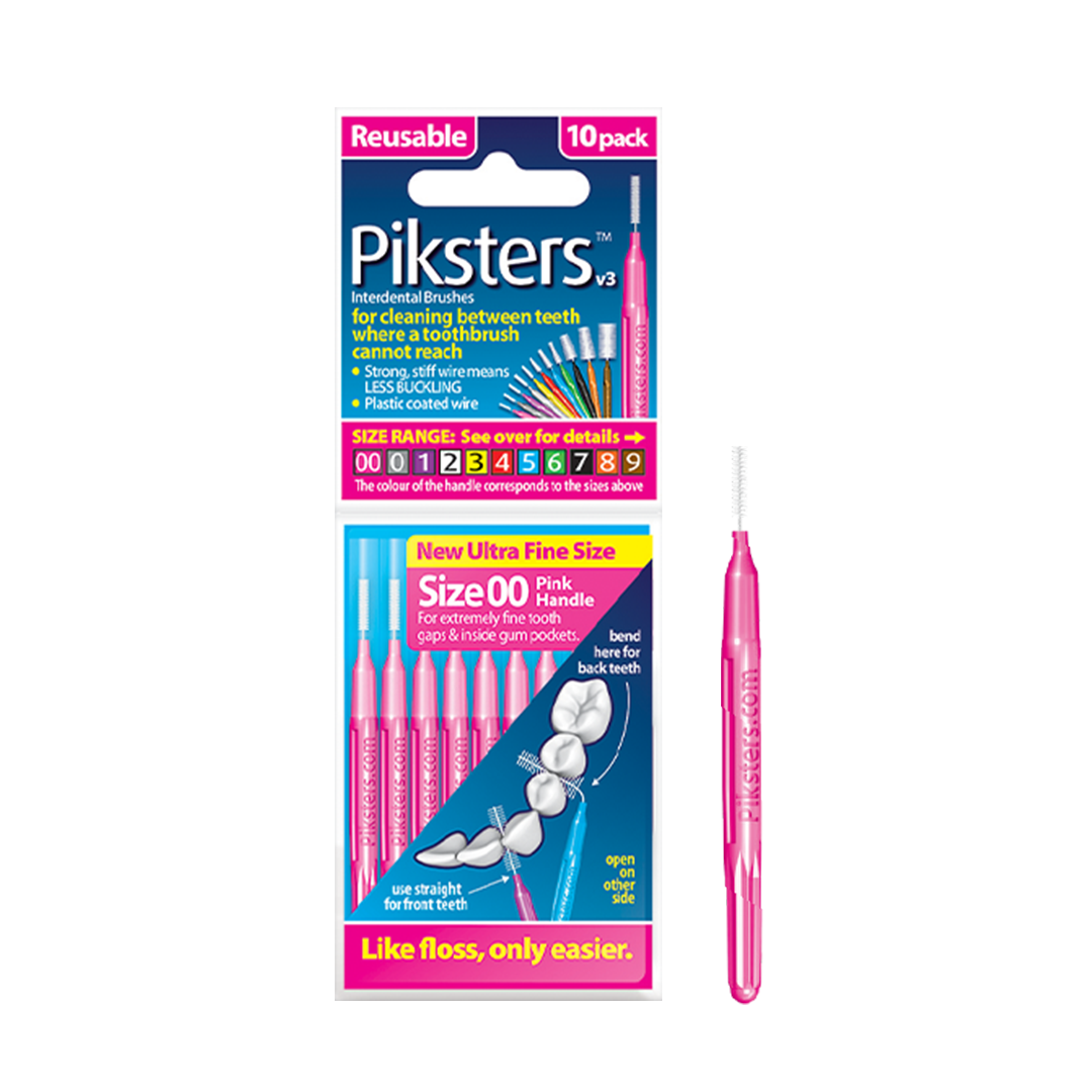 [호주산 전세계 1위 품질검증] 픽스터스 치간칫솔 치실 I형 000-3 SIZE 대용량 (사이즈 상세페이지 확인) 13,900원