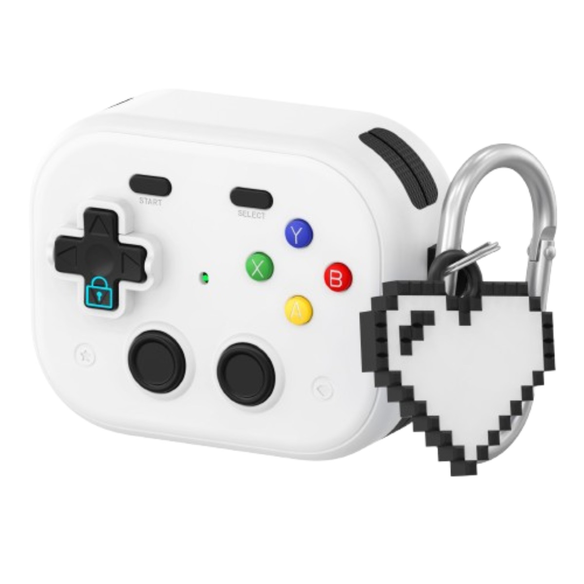 투에이비 오토락 게임기 에어팟 호환 분실방지 케이스, 1개, 화이트, 에어팟 프로2세대 9,800원