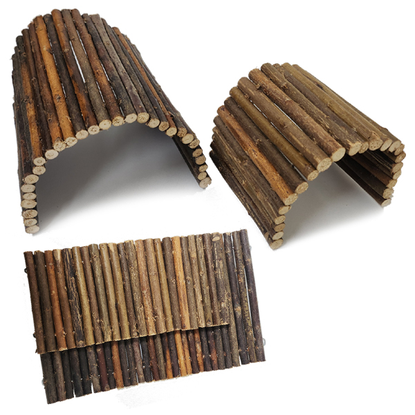 햄스터 장난감 자연주의 나무 브릿지울타리 6,500원