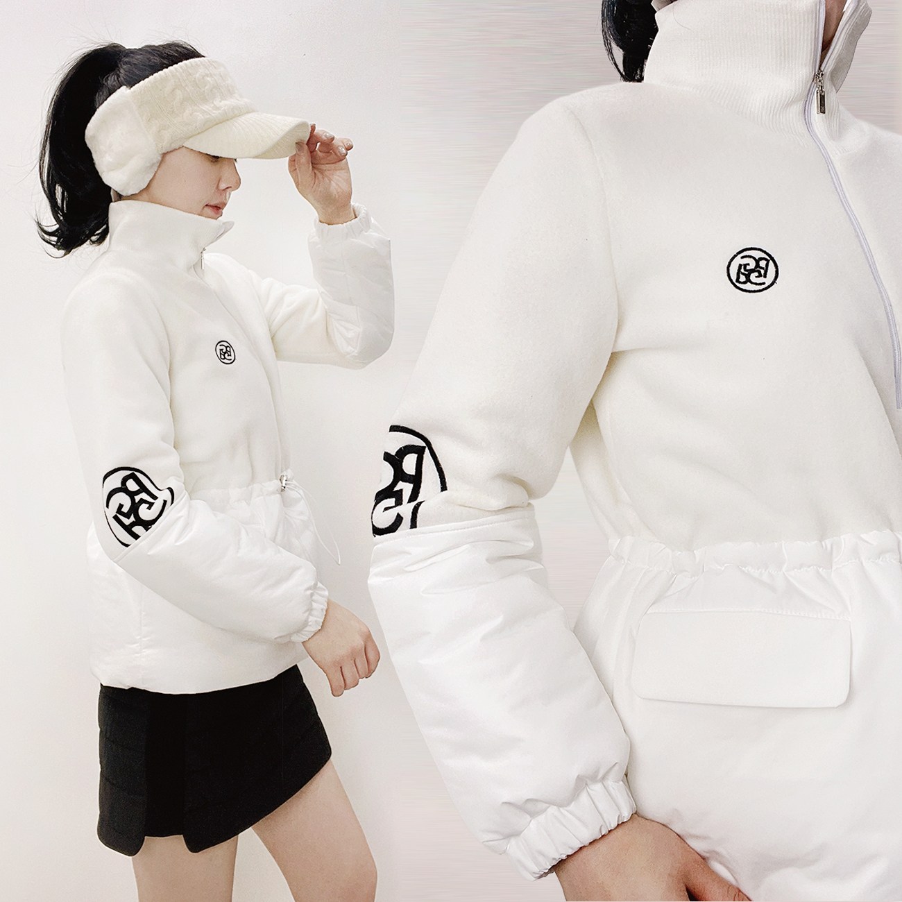 투솜 겨울골프점퍼 여성골프티셔츠 골프아우터 보온 기모 방한 겨울아우터 누빔안감 패딩 윈터티셔츠 보온티셔츠 겨울아우터 패딩티셔츠 누빔티셔츠 방풍티셔츠 방풍안감 129,000원