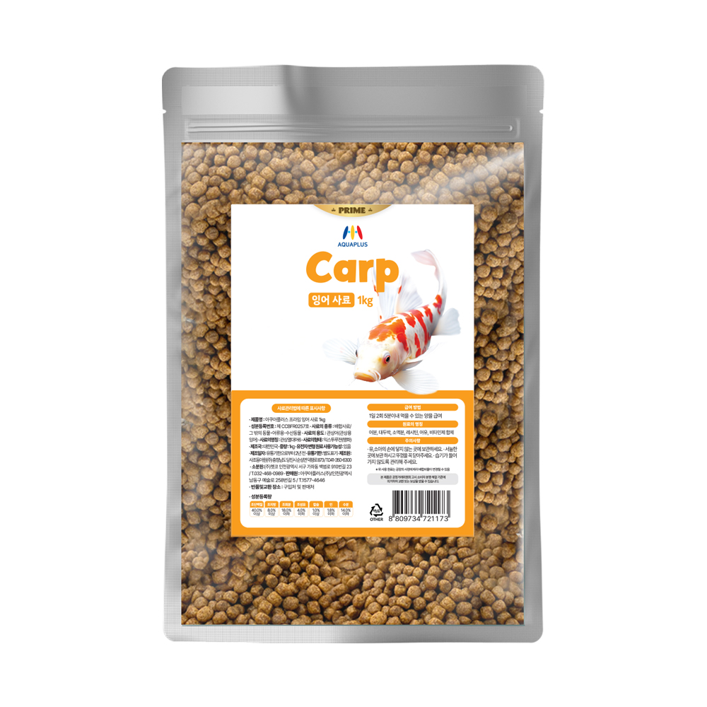 아쿠아플러스 프라임 잉어사료 11,420원