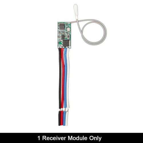 Rubrum-무선 RF 원격 제어 스위치 미니 모듈 433mhz DC 3.6V 6V 12V 24V 1CH 릴레이 LED 램프 라이트 용 송신기 포함 DIY 11,960원