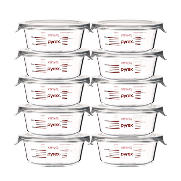 파이렉스 계량 심플 스토리지 원형 380ml 34,000원