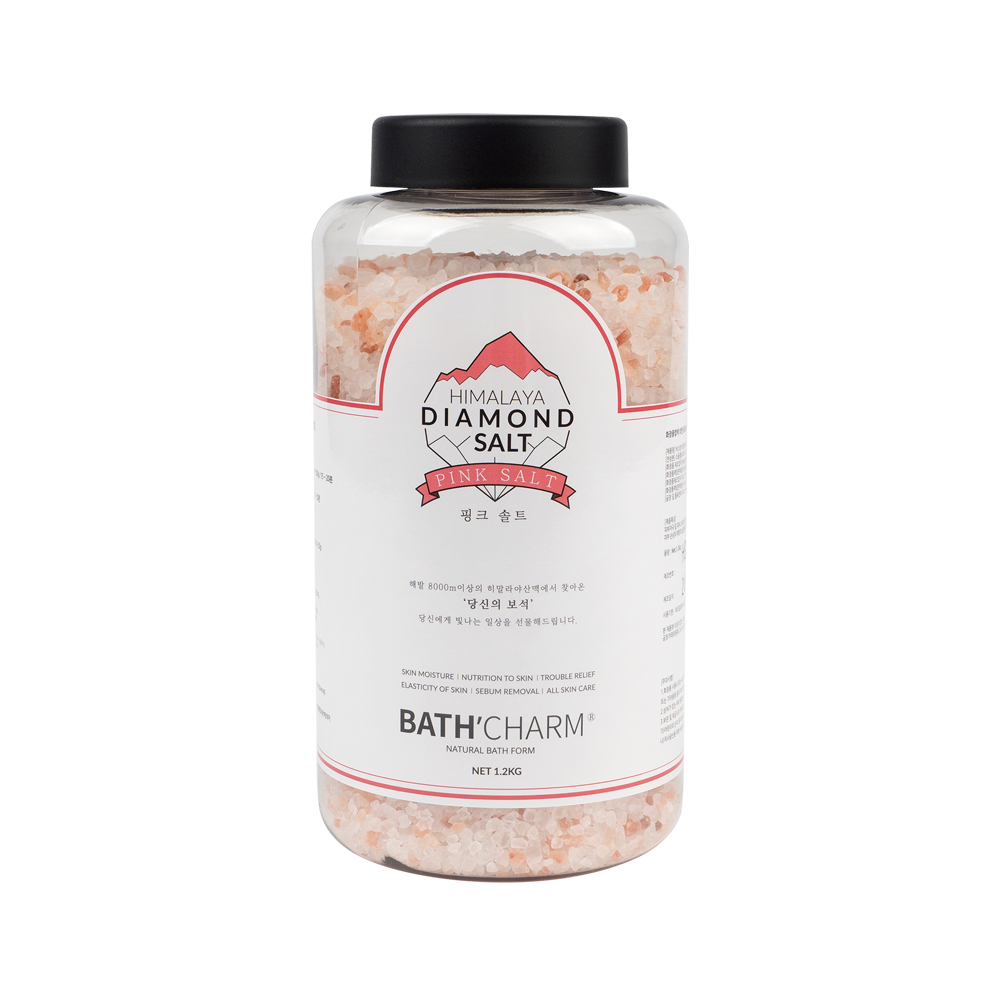 바스참 히말라야 다이아몬드솔트 입욕제 핑크솔트, 1.2kg, 1개 14,300원