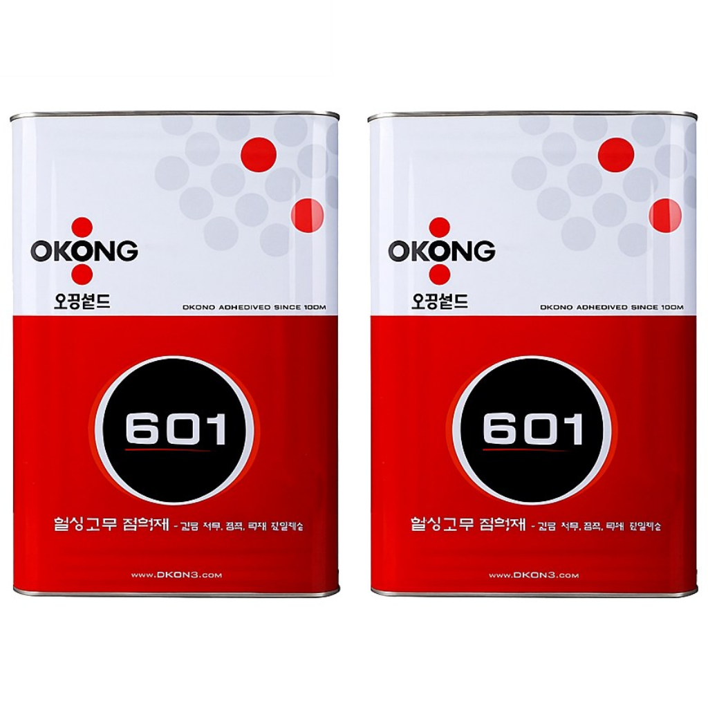 오공 601_1 공업용 산업용 합성 고무 가죽 본드 접착제 1kg 2개 28,920원