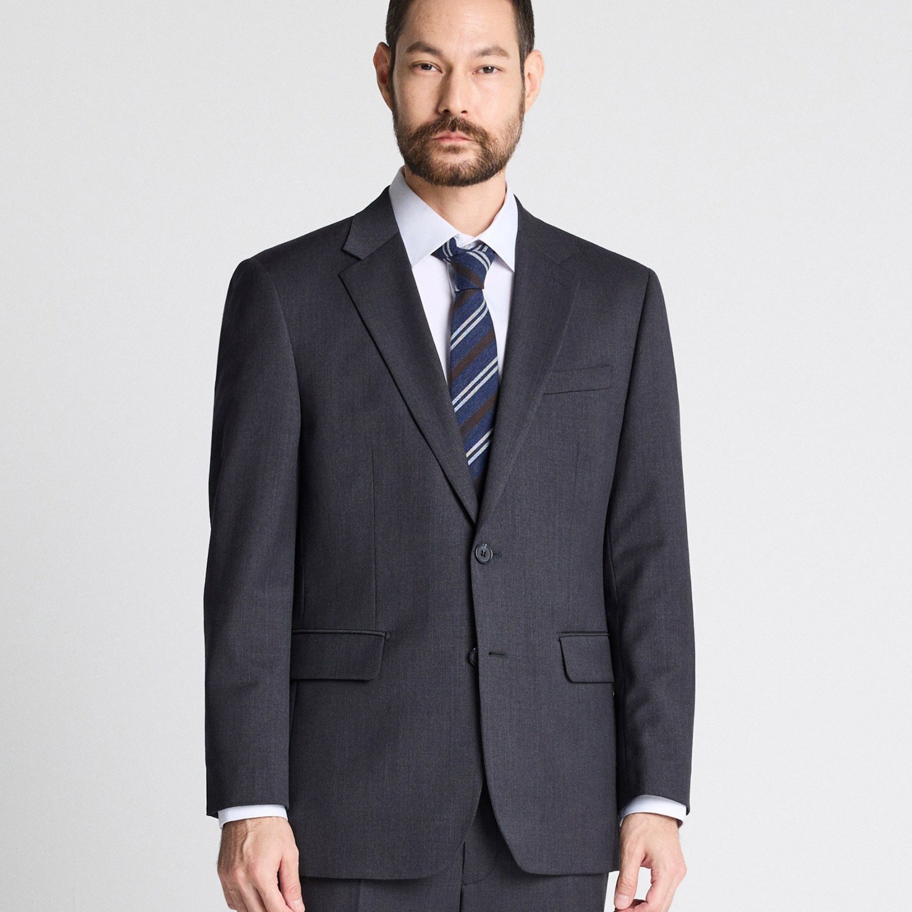 (10年 수트) 울혼방 사방스판 수트_그레이 (클래식핏)_SSJWZ63SET 269,000원