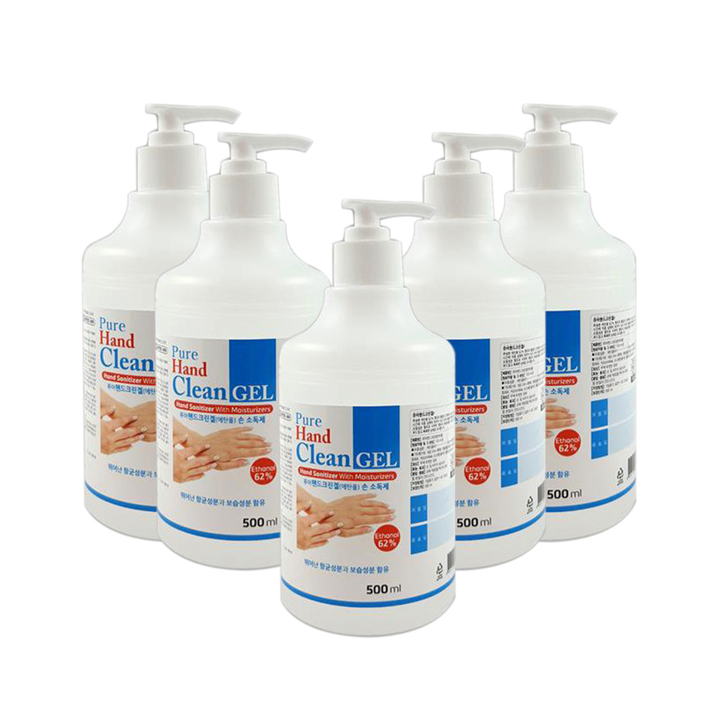 성광제약 손소독제 퓨어핸드크린겔 500ml 에탄올62% 30,000원