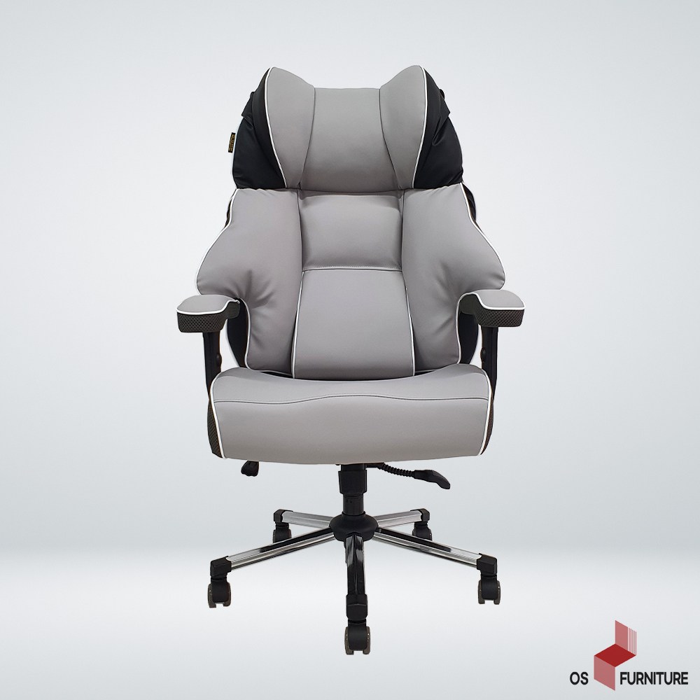 OS퍼니처 실리콘 게이밍의자 OSSA1000 OSSA2000 모던그레이 컴퓨터 책상 의자, 모던그레이2000 S, 1개 372,000원