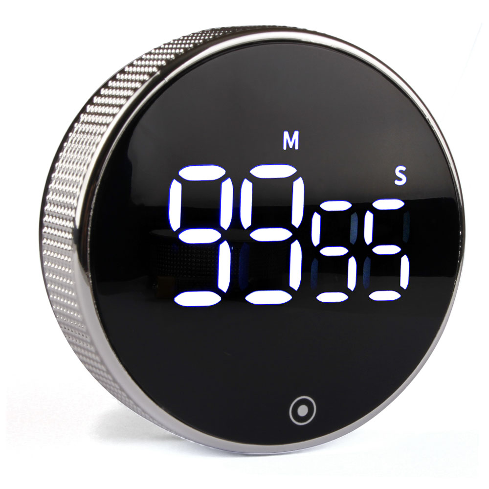 타이머 무소음 주방 요리 공부 스터디 스톱워치 학습 초시계 다이얼 불륨조절, 1개, 볼륨조절다이얼타이머(실버) 10,190원