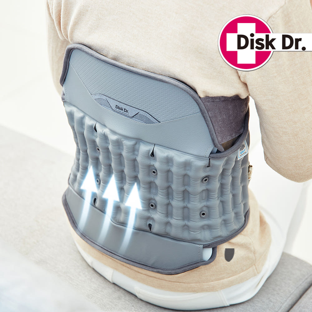 디스크닥터 WD57P 의료용 허리보호대 허리견인기 허리복대 공기주입식 견인치료 의료기기, 1개 250,000원