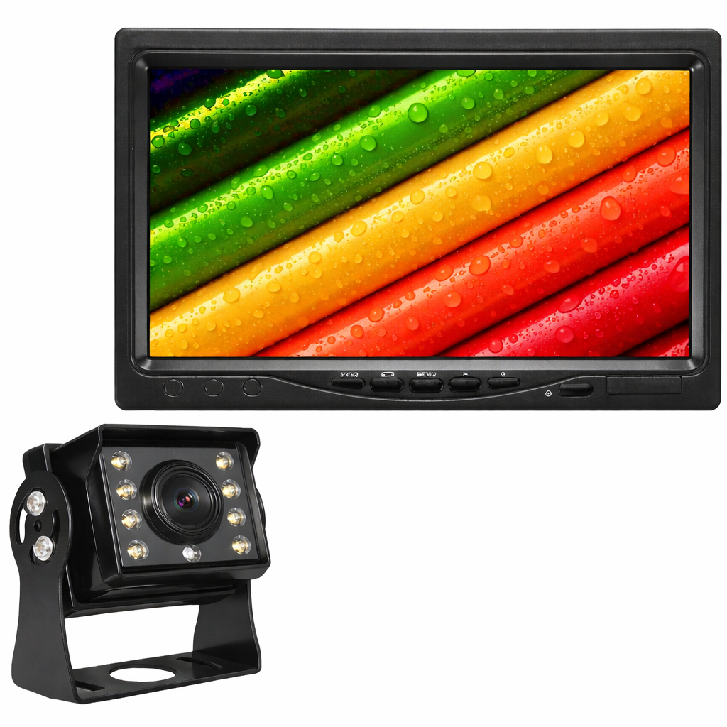 아이카 7인치 모니터 LED 후방카메라 슈퍼나이트 고급형 시거잭 원터치작동 84,000원