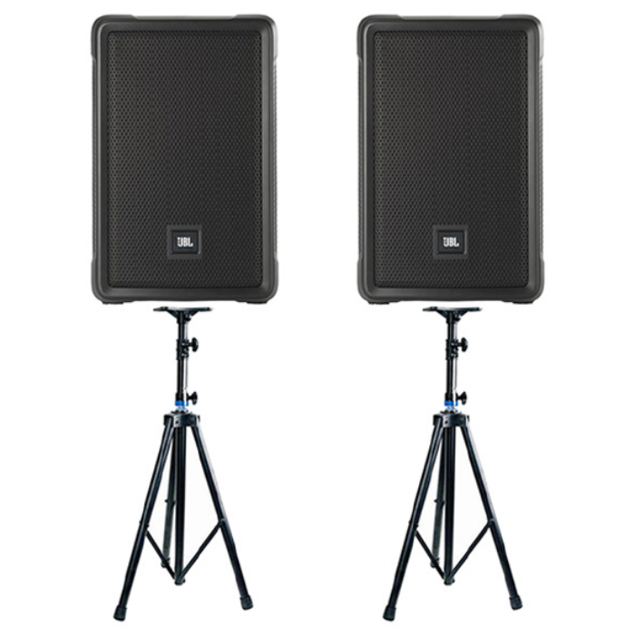 제이비엘 JBL IRX108BT 8인치 블루투스 파워드 스피커 2통/스탠드 2개 1,400,000원