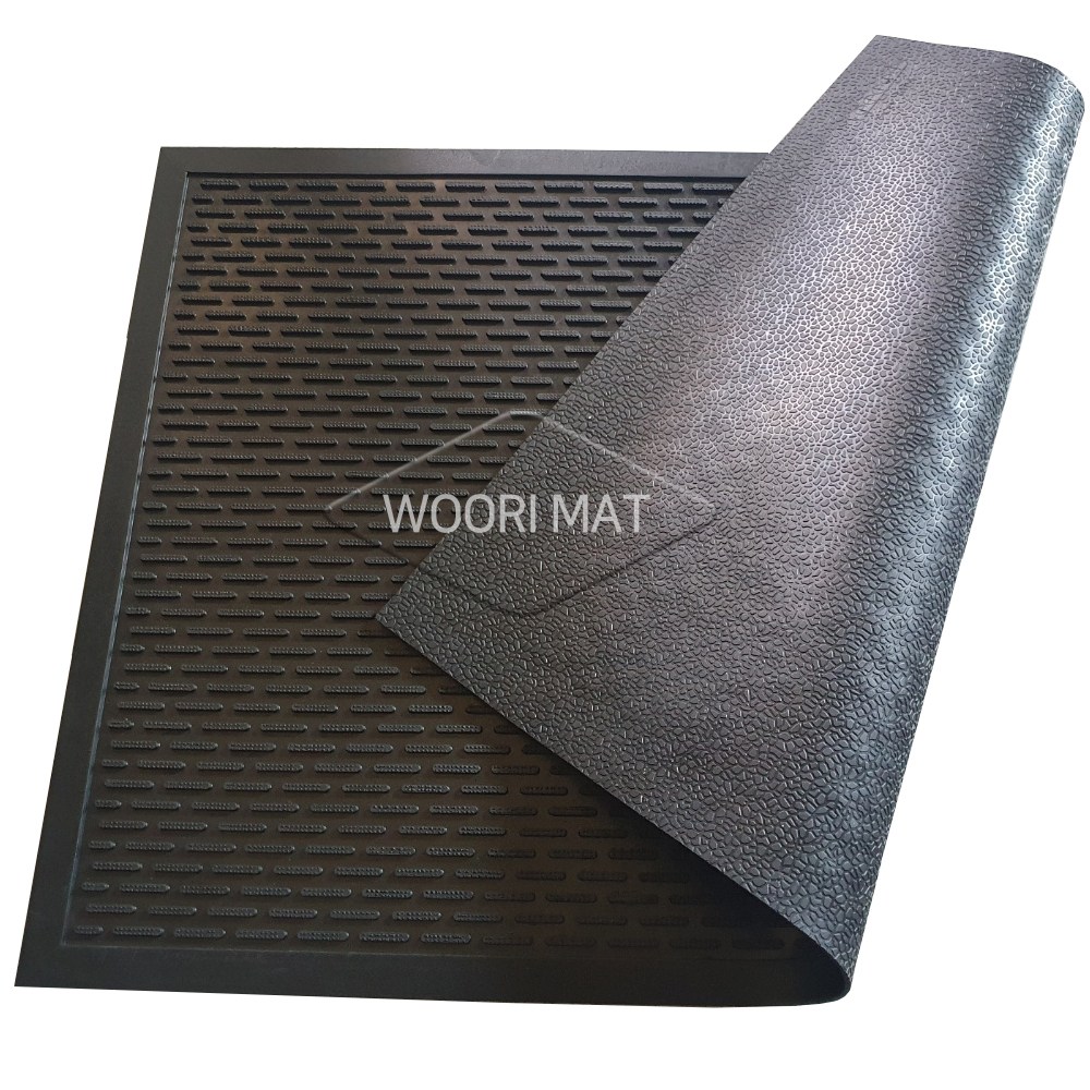 우리매트 생고무 현관매트 눈,비 우천용 업소용 출입구 미끄럼방지 발판매트 60x90 17,000원