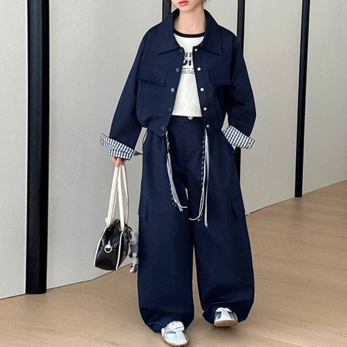 해피유통어린이 패셔너블 캐주얼 3종 세트 클래식 칼라 긴팔 아우터14세 이상XG03 39,880원