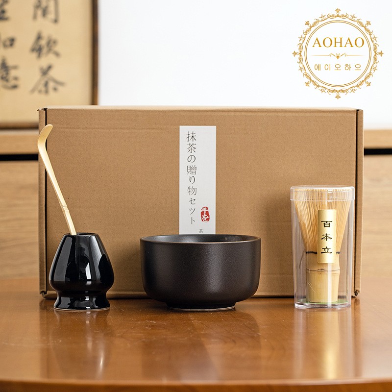 AOHAO 말차 도구 4/6PCS 세트 Matcha Whisk 차선 다완 차선립 23,600원