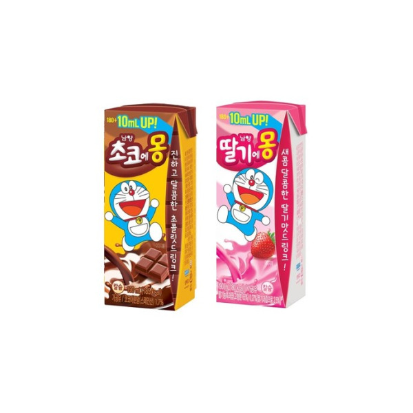 [남양] 초코에몽 190ml x 12개+딸기에몽 190ml x 12개 22,440원