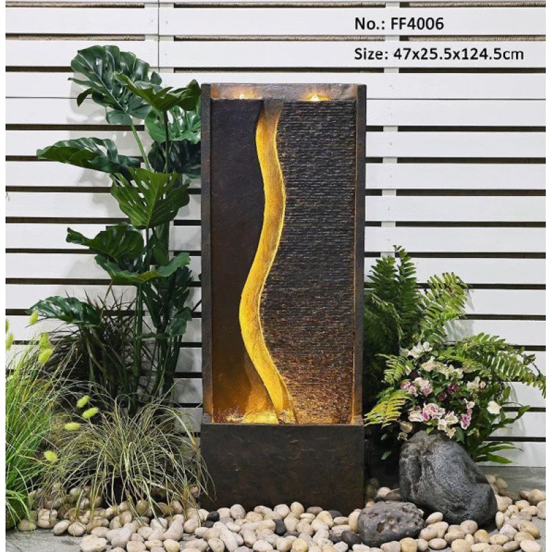 실내 분수대 인공 거실 가습기 장식품 대형 폭포 천연가습기 조명 사무실 소품 가습 개업 연못 장식 선물 475,500원