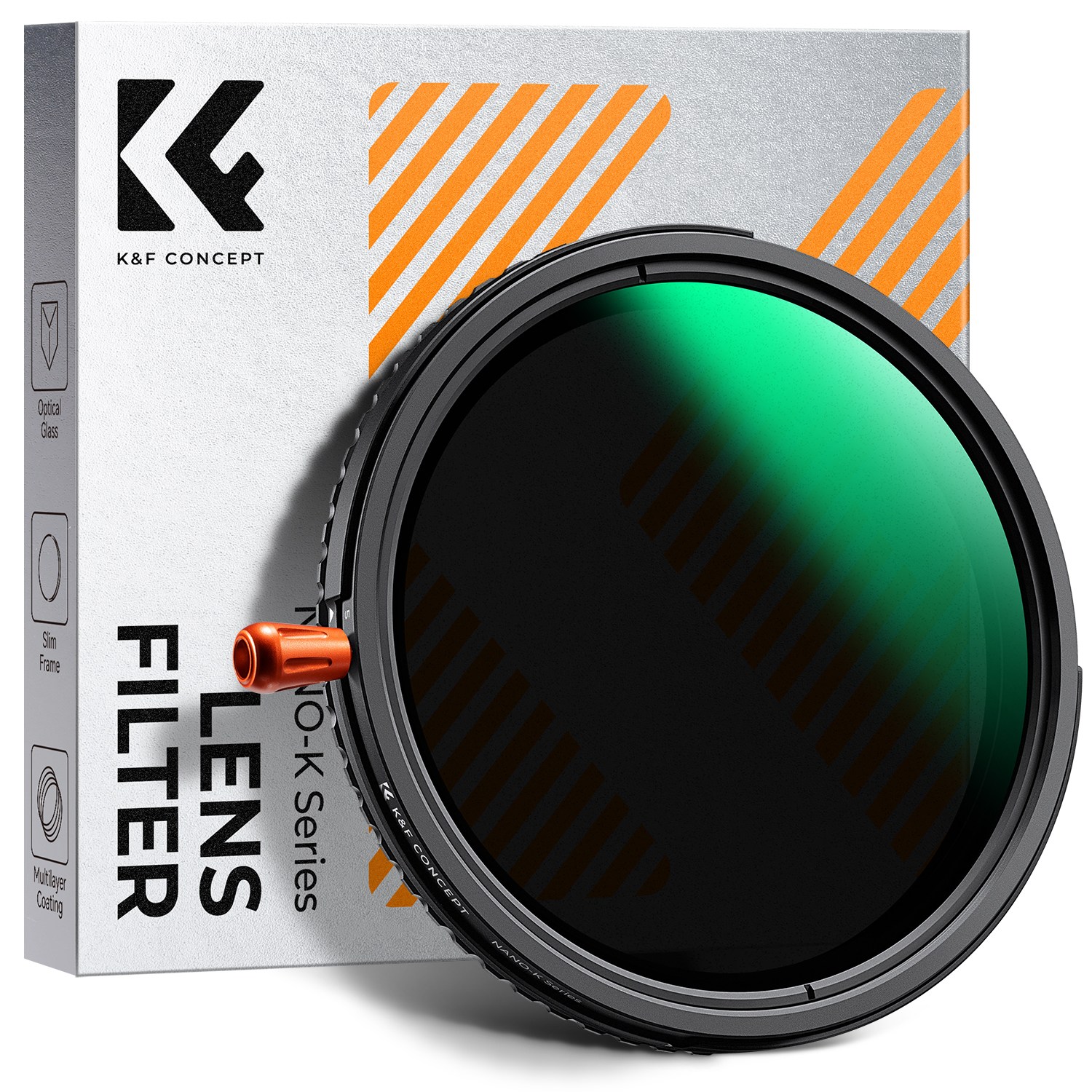 K&F CONCEPT Nano-Klear 가변 ND2-32&CPL&블랙 미스트 1/4 3-in-1 필터, 67mm, 1개 72,700원