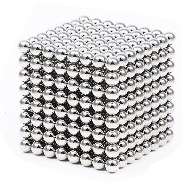 GouRealm 자석볼 5mm 512ea 자석큐브 네오큐브, 실버, 1개 26,500원