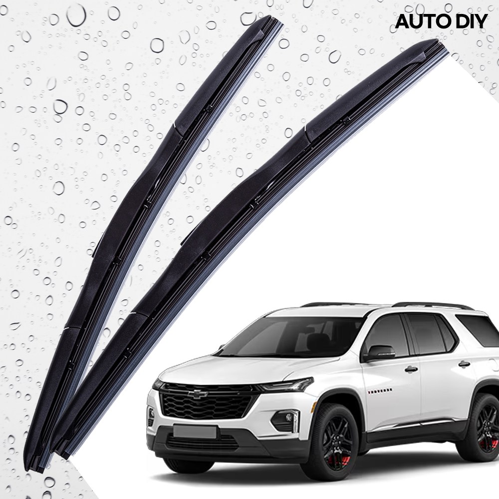 트래버스 하이브리드 와이퍼 천연고무 600 500 전면세트 8,900원