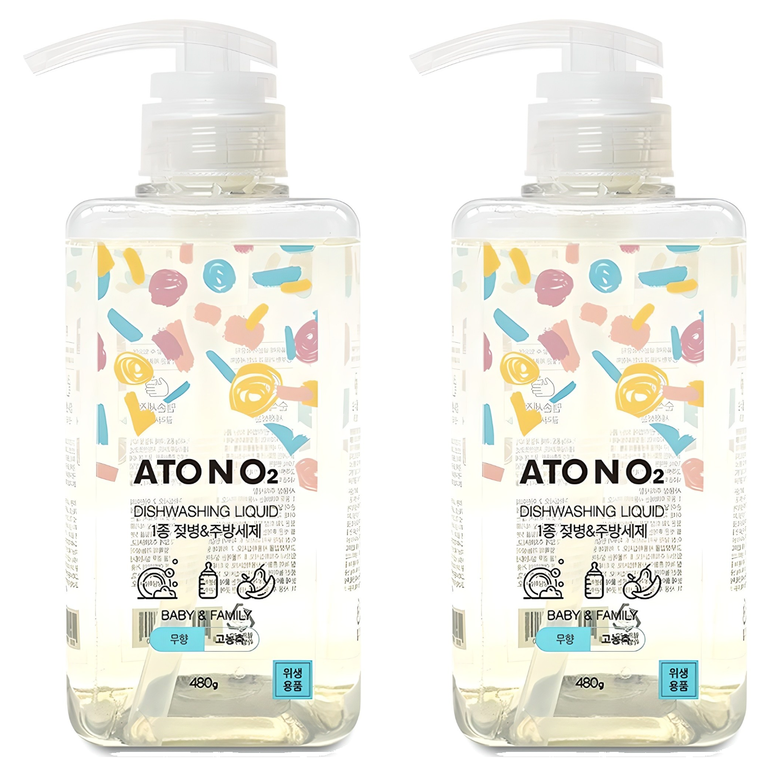아토앤오투 젖병&주방세제 무향 24,500원