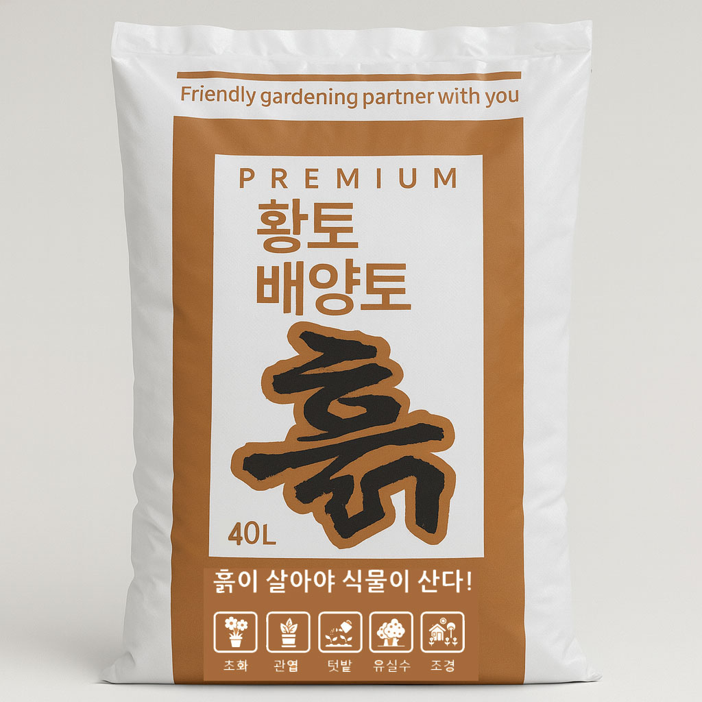 영농사 황토 배양토 40L 실내 베란다 흙 초화 관엽 텃밭 작물 전용 분갈이흙, 40L, 1개 17,000원