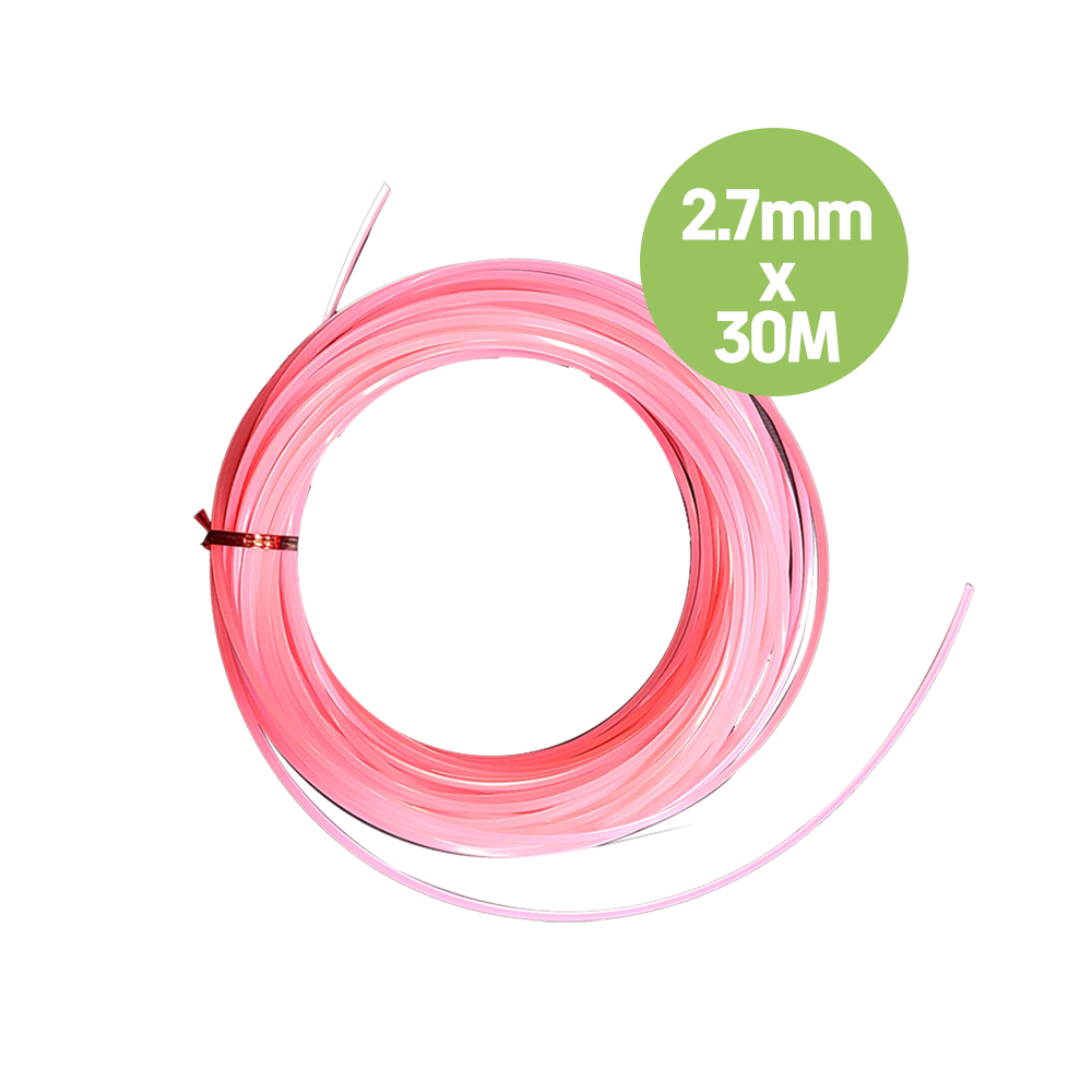 꼬마대장 국산 예초기날 예초기끈 교체용 사각 날 커터 나일론줄 고급형 2.7mm 30M 70M 12,000원