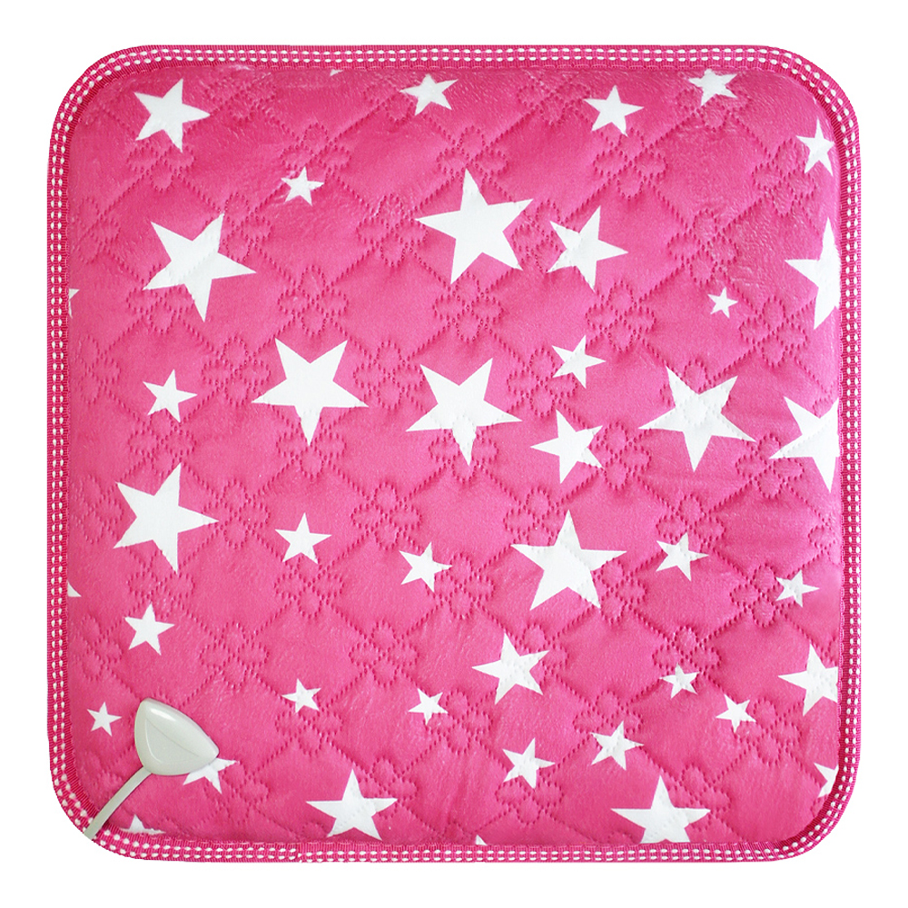 한일전기 극세사 전기방석, 별무늬핑크, 1인용(45 x 45 cm) 22,300원