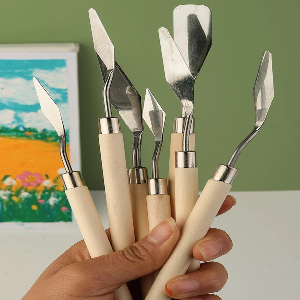 핸셀 그림그리기 페인팅 물감 유화 나이프 화방 미술용품 세트 7종 6,830원