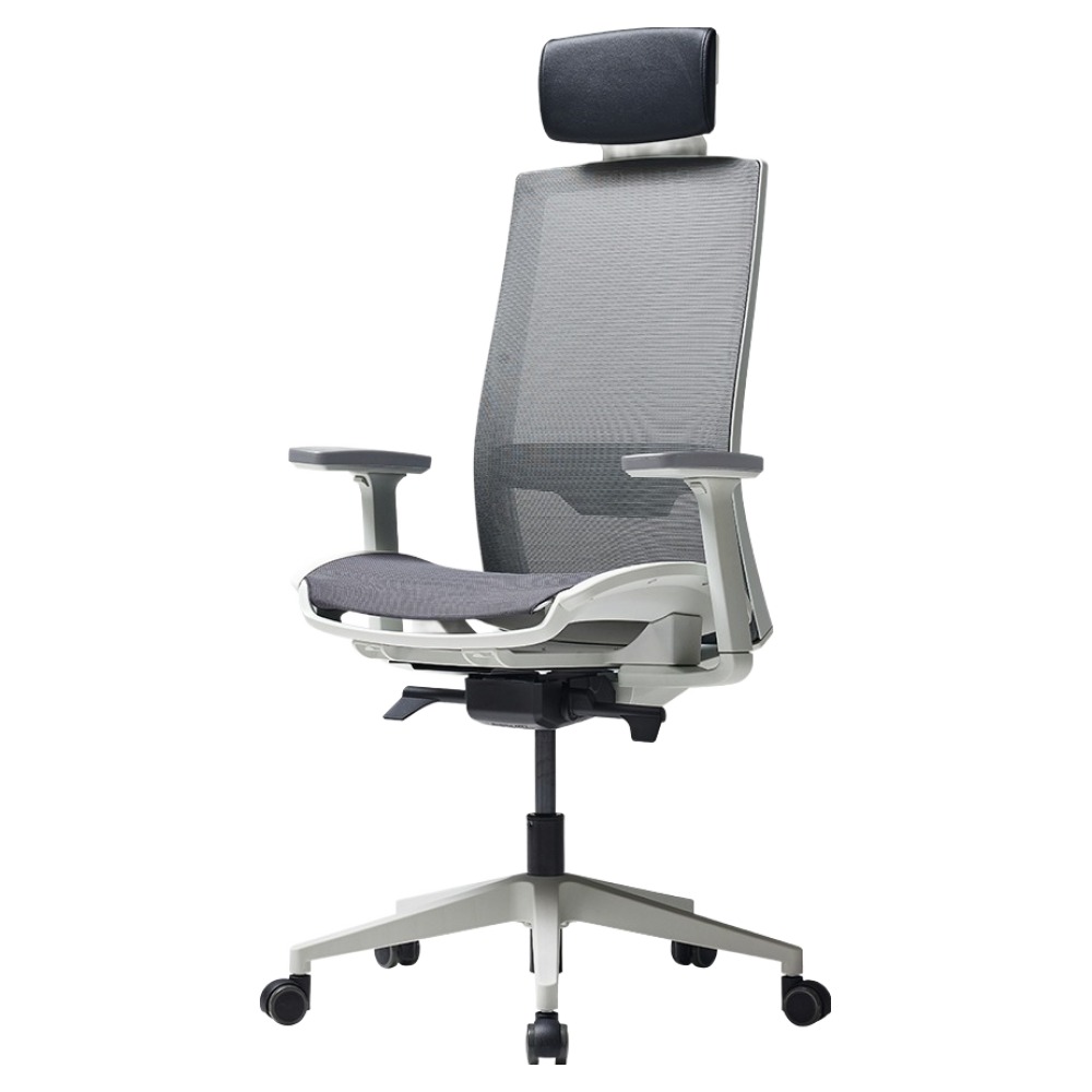 듀오백 메쉬 의자 Q7-05HLDA-MW 방문설치, 그레이 334,000원