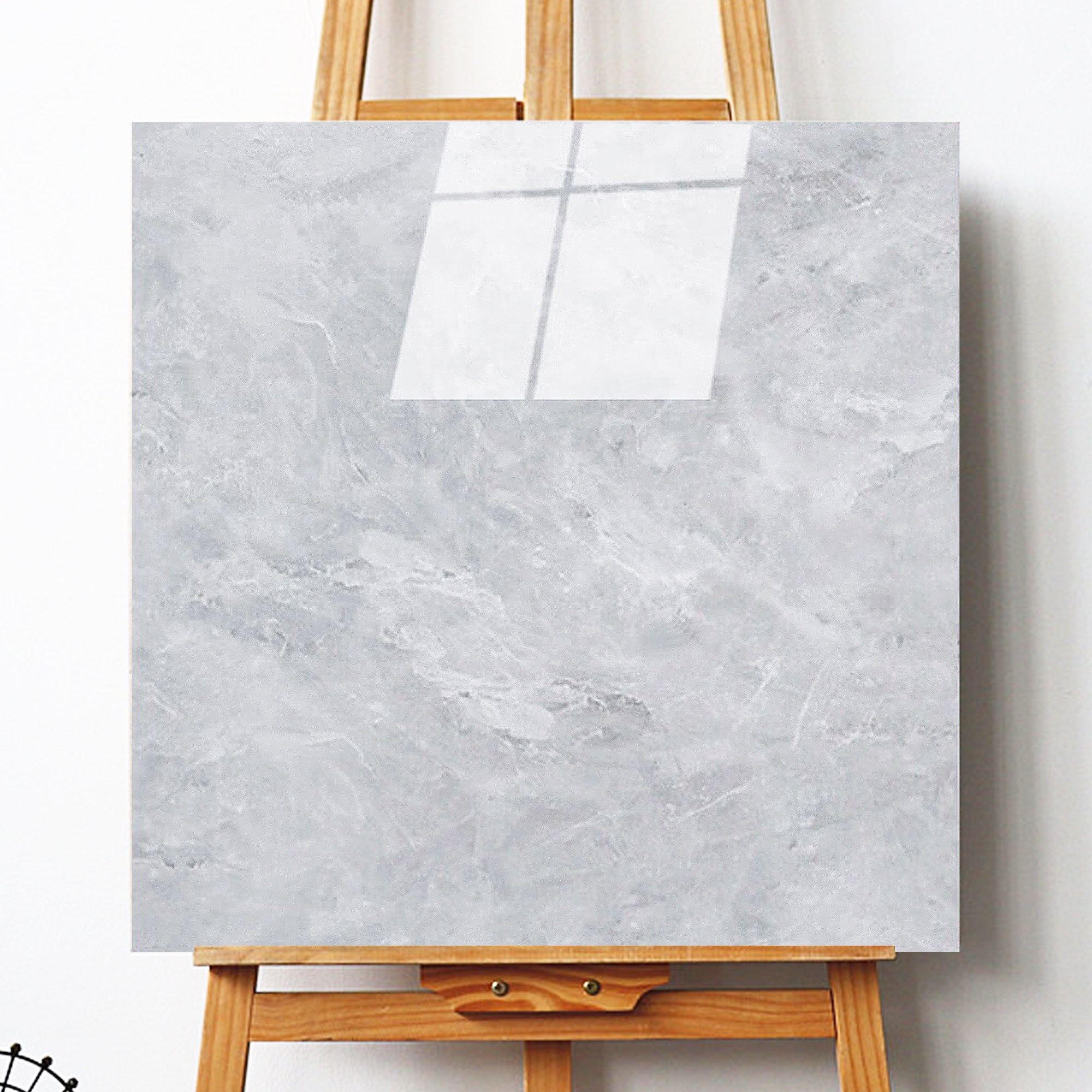 Fowod 광택 접착식 바닥 붙이는 데코타일 접착식 정사각 장판 셀프시공, 40개, LMDB 07 196,900원