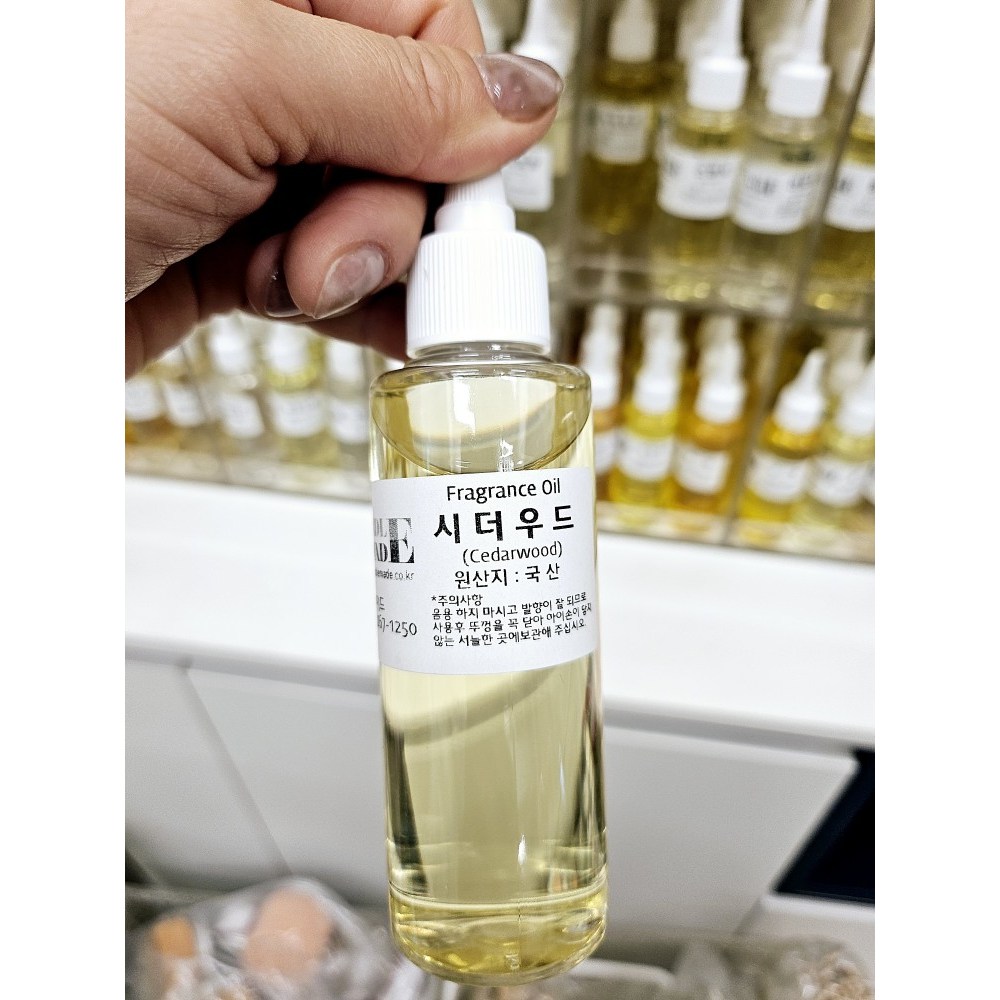 [캔들메이드]국내산 프레그런스오일 500ml, 1개, 500ml, 시더우드 58,000원