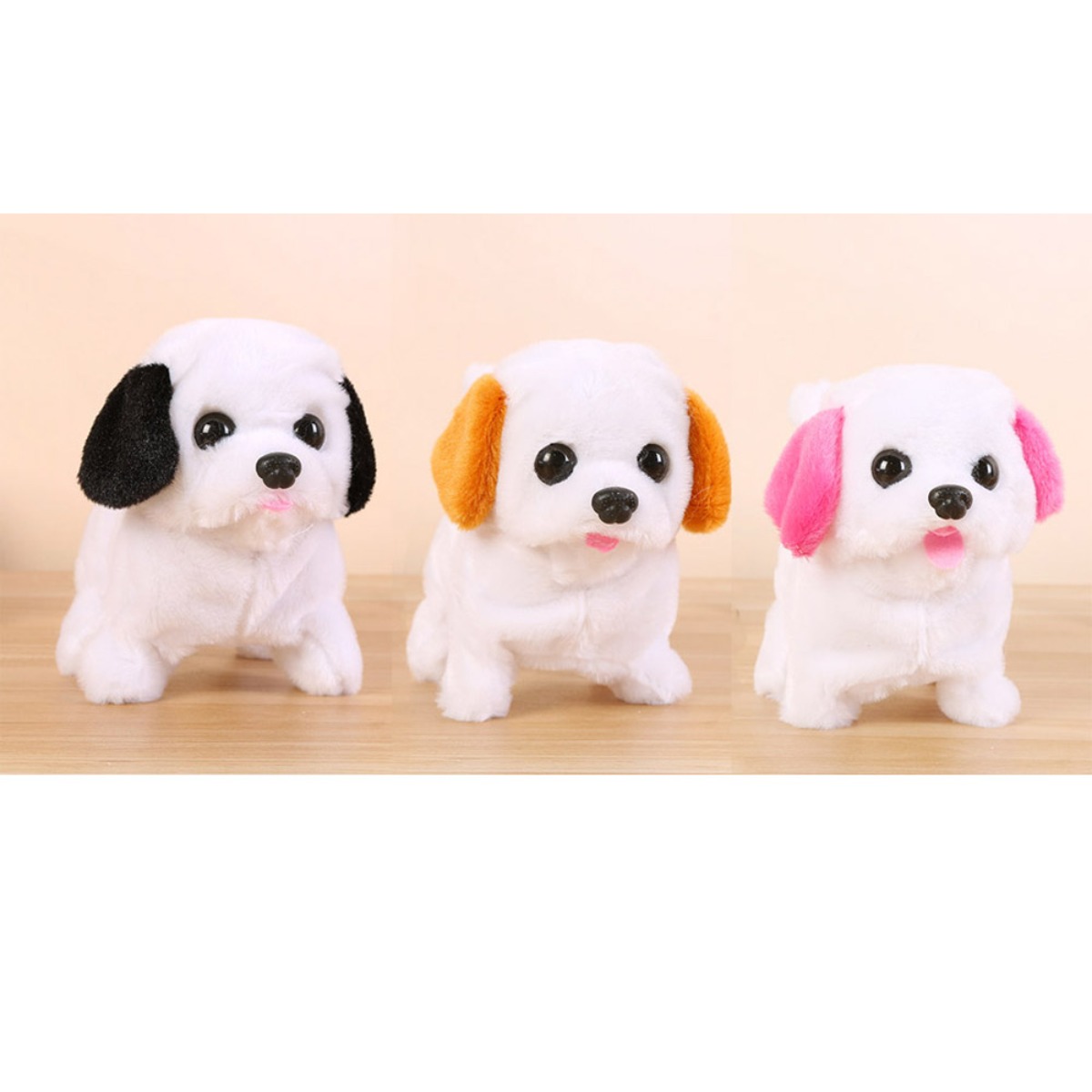 파피앙 강아지인형 작동인형 인형 장난감 완구-건전지포함, 고급강아지-브라운, 1개 4,300원