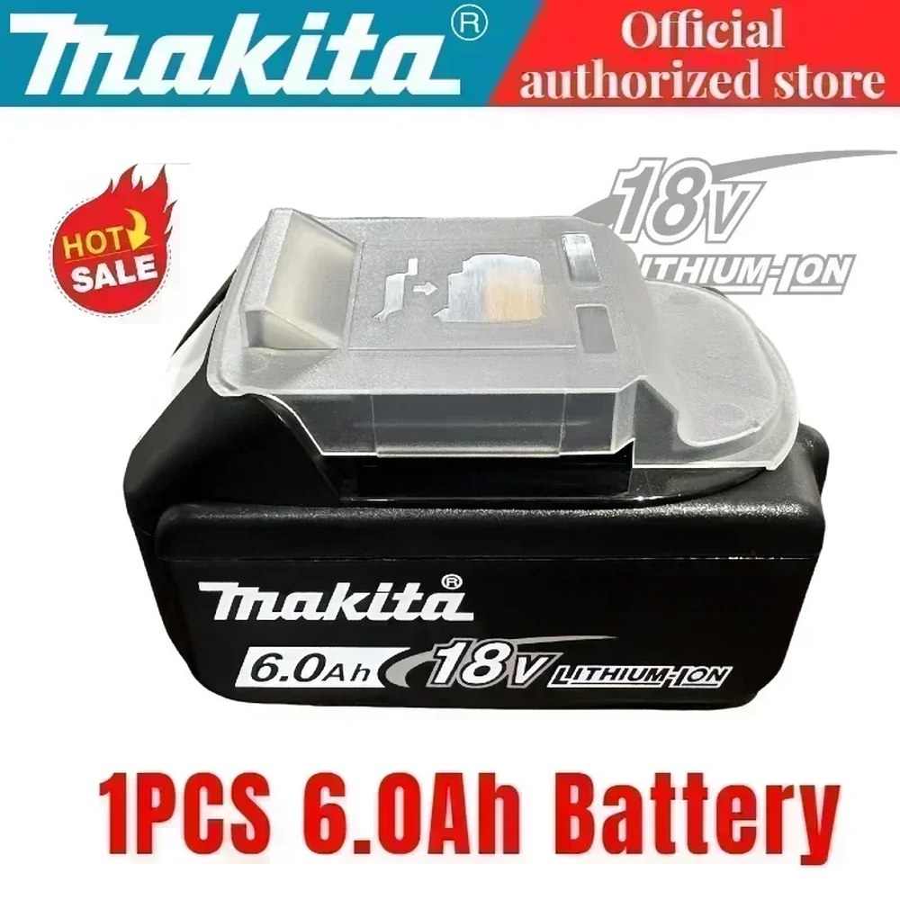 마키타 호환 전동 공구 교체용 충전식 배터리, LED 표시기, 리튬 이온 배터리, 18V 5Ah 6Ah 9Ah, 100% 42,800원