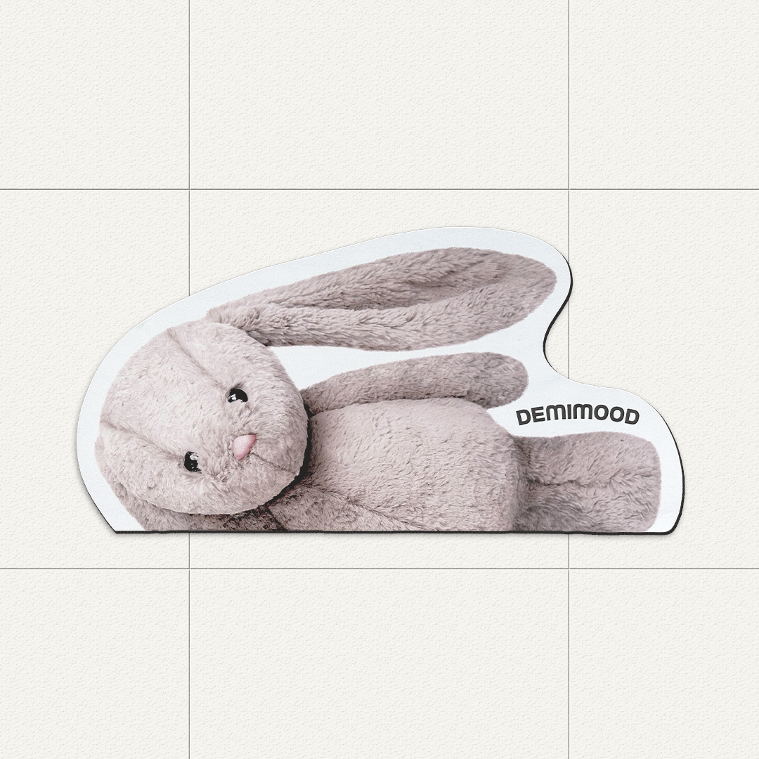 데미무드 빼꼼 피피 빨아쓰는 다용도 규조토 발매트, 버니 7,900원