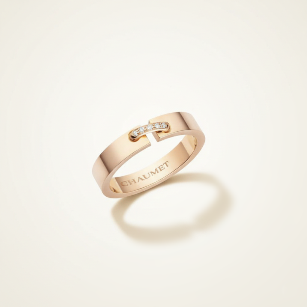 쇼메 여성용 18K 리앙 에비당스 다이아세팅 웨딩밴드 080542 3,160,000원