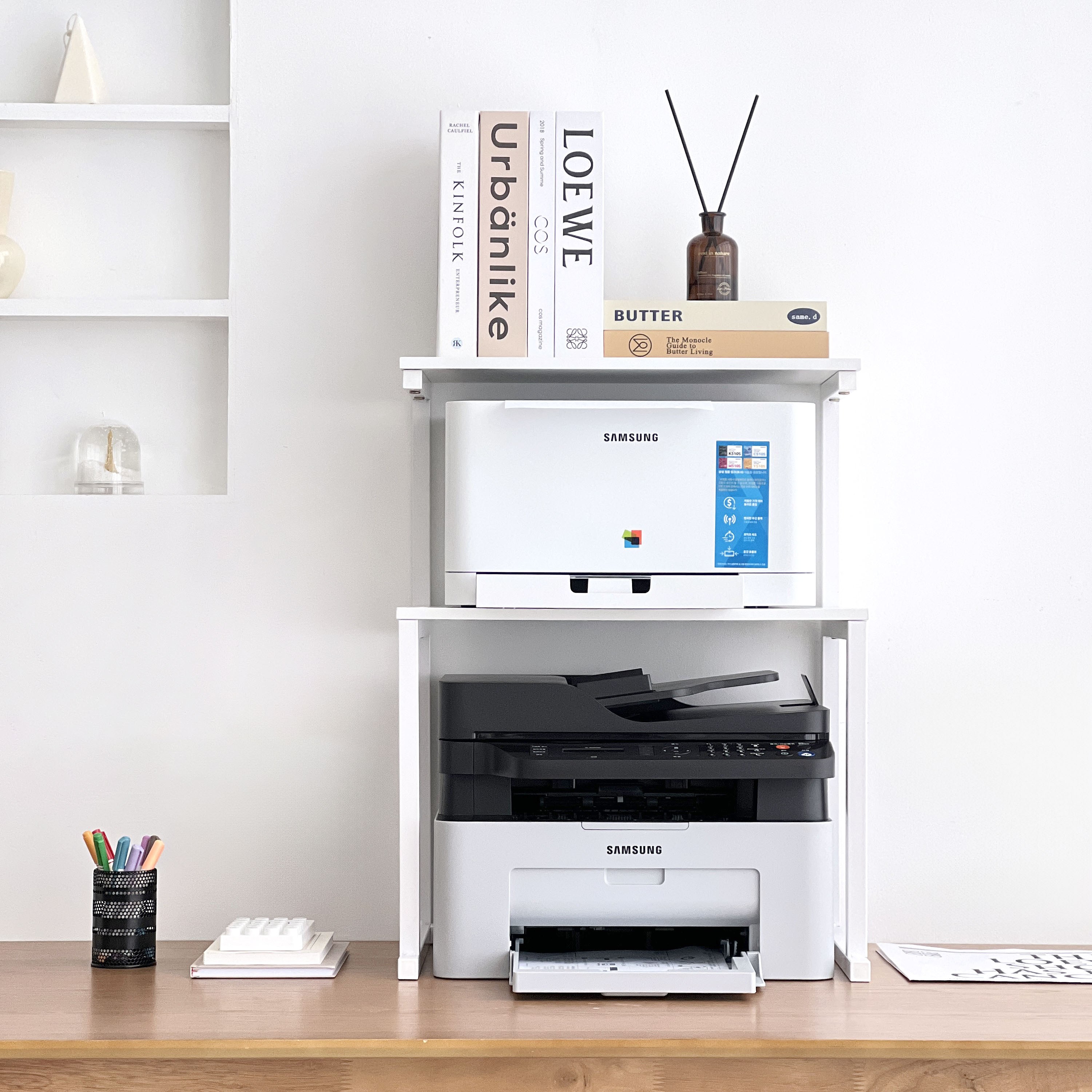 리츠센 책상 프린터 복합기 받침대 3단 선반 37,500원