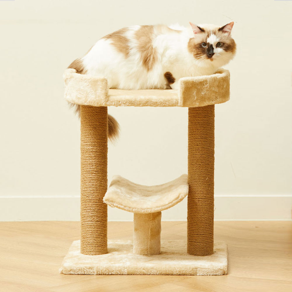 펫토리아 한층뚝딱 원목 고양이 캣타워 스크래쳐 고강도 친환경 고무나무 CARB2/FSC 인증 17,820원