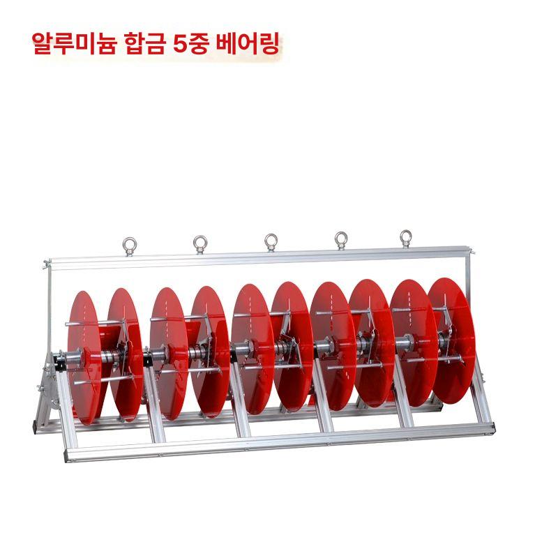 전선풀링기 포설기 선통기 릴선 4판 릴 권취기 회전대 랙 풀링다이 배선 와이어 롤러 70,800원
