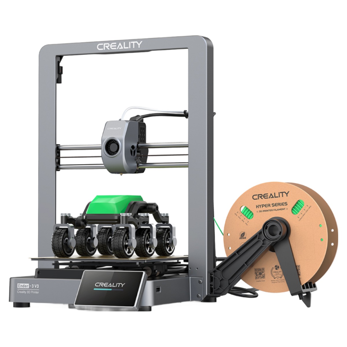 (국내 A/S 100% 가능) Creality 크리얼리티 손도리 고속 3D 프린터 ENDER-3 V3 엔더쓰리 브이쓰리 495,000원