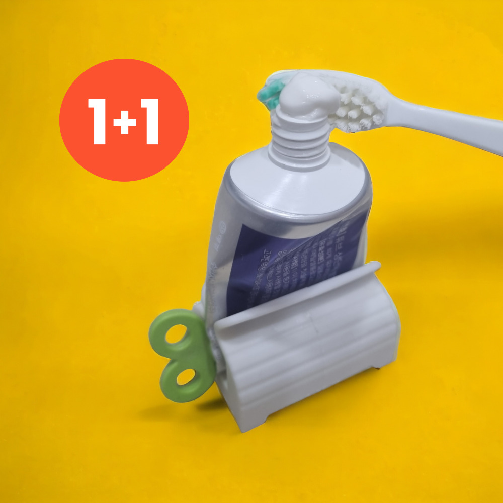 1+1 빅쓰리웨이브 치약짜개 논슬립 치약디스펜서 5,150원