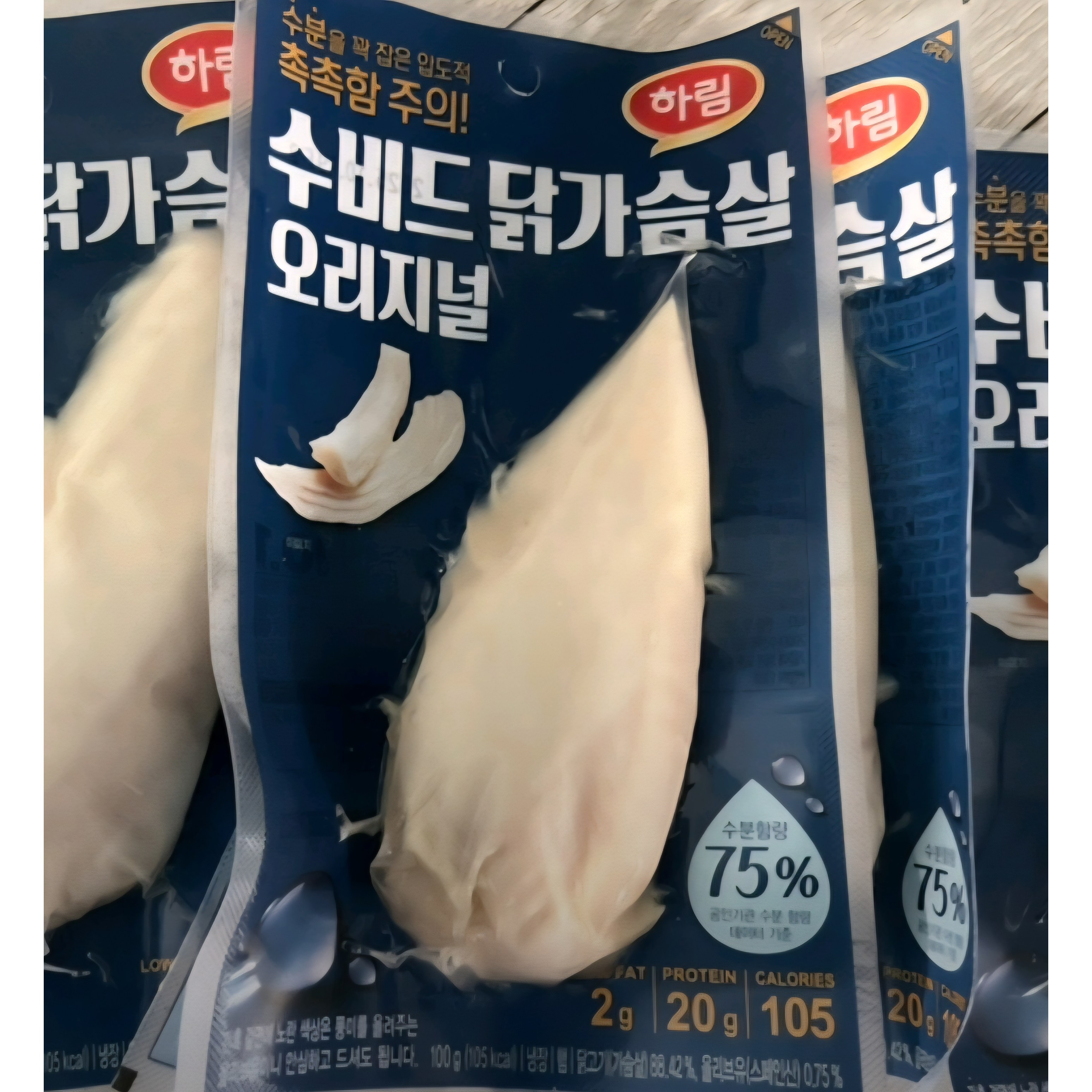 하림 수비드 닭가슴살 오리지널 단백질 다이어트, 5개, 100g 16,200원