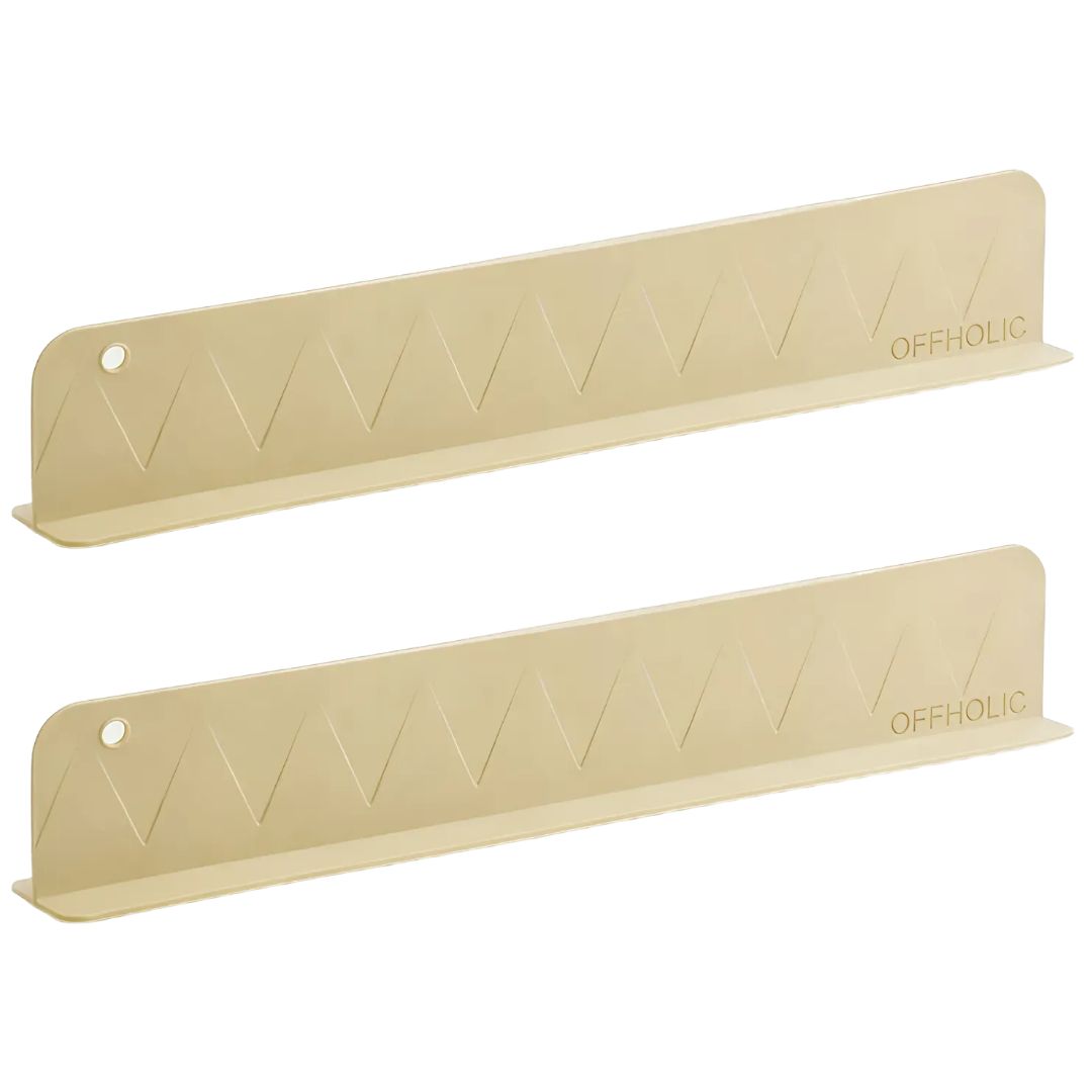 OFFHOLIC 싱크대 물막이 실리콘 물튀김방지 1+1, 크림화이트, 1세트 40,000원