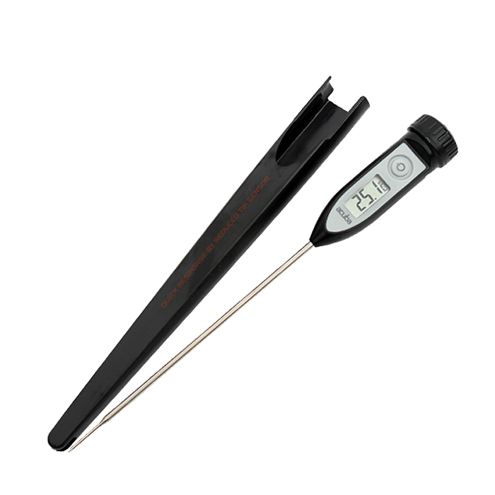 아쿠바 방수 탐침온도계 CS-101B 블랙 제과제빵 식품 조리용 13,900원
