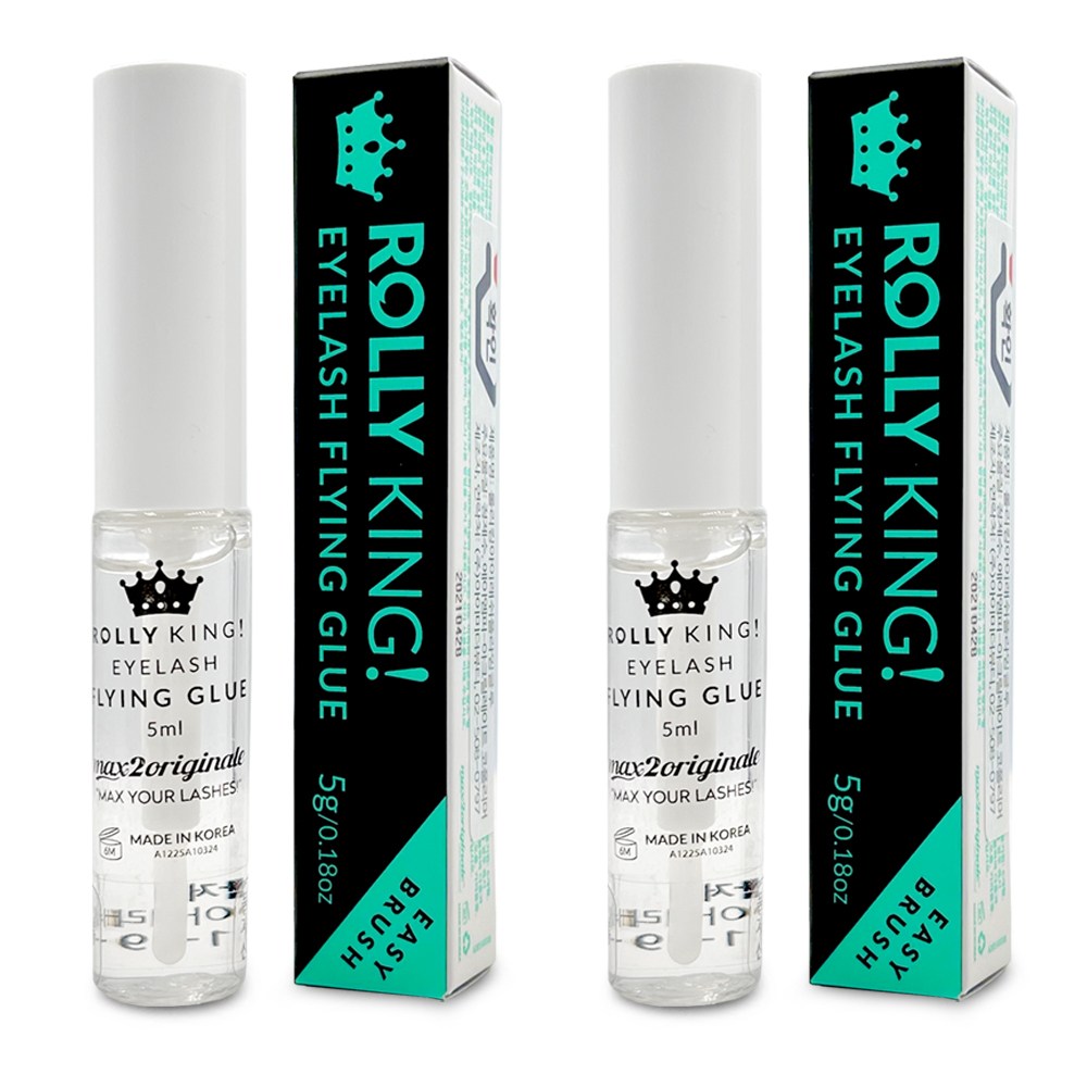 롤리킹 속눈썹펌 글루 5ml, 2개, 단일색상 18,000원