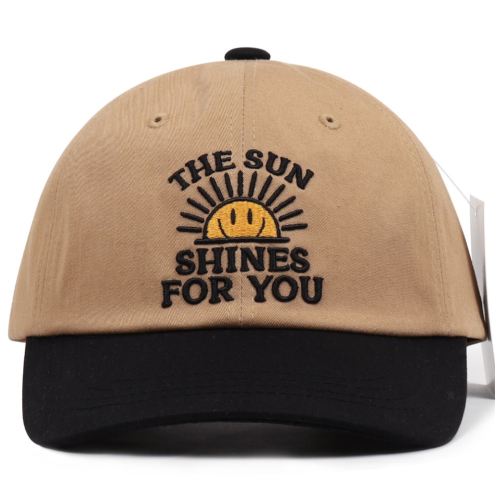 비토스 국내제작 THE SUN SHINES FOR YOU 투톤 볼캡 야구모자 커플모자 21,900원