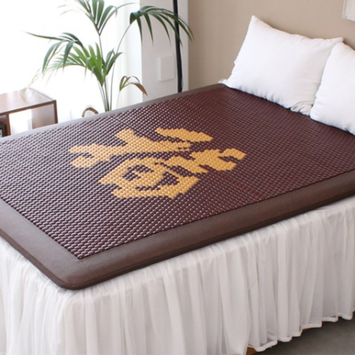 한일메디칼 UNIQUE 유니크 게르마늄 건강 온열 매트 브라운 2,120,000원