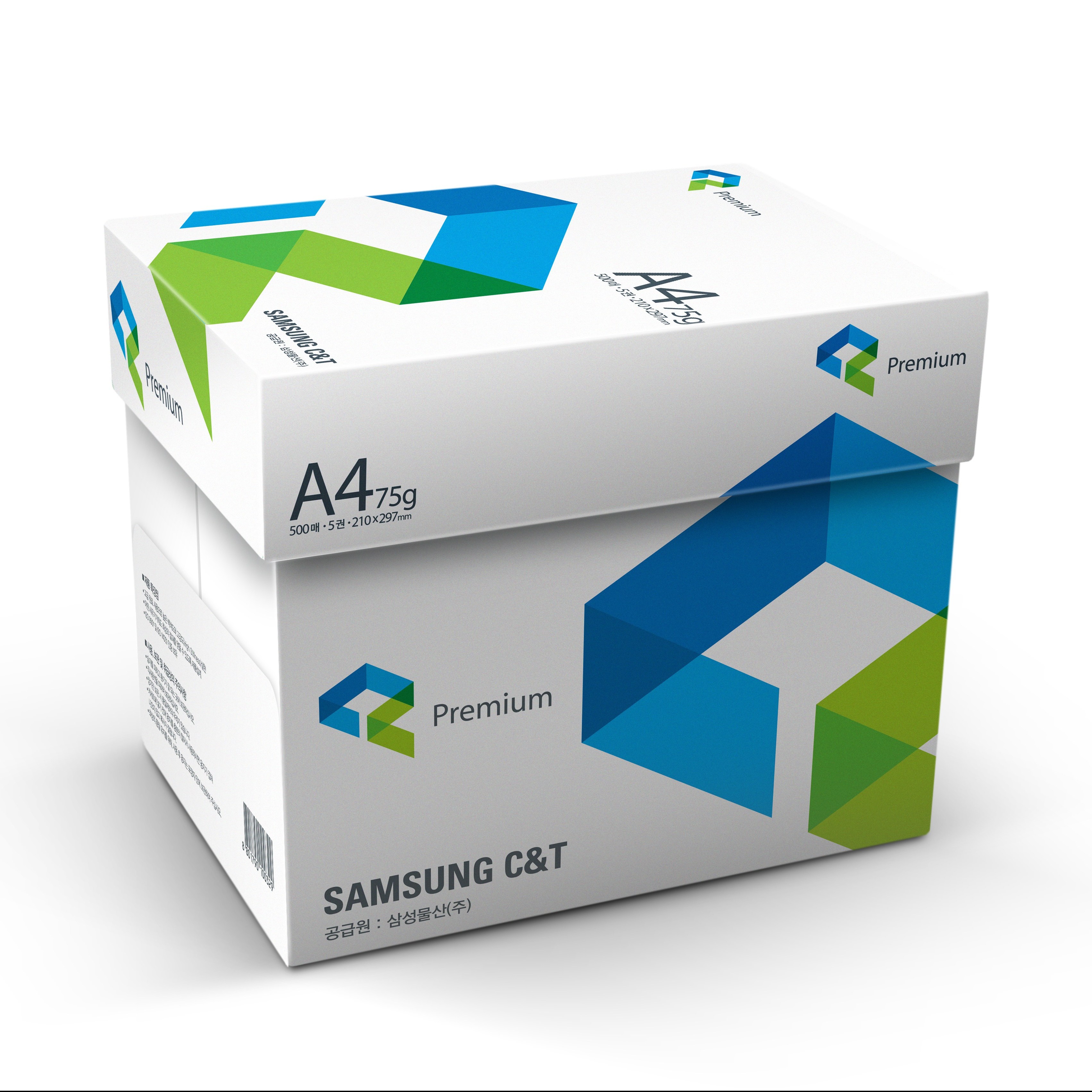삼성 프리미엄 a4용지 75g 2500매 복사용지, A4, 2500개 26,100원