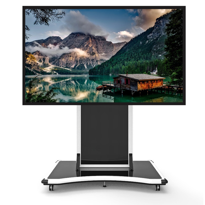 전동식TV거치대 전자칠판 대형스탠드 국내생산 86~98인치 삼성LG호환 1,350,000원