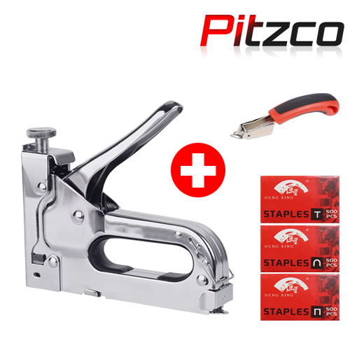 피츠코 손타카 핸드 수동 타카건 타카총 공업용 스테이플러 건타카 목고용 스테이플건, 1개 9,400원